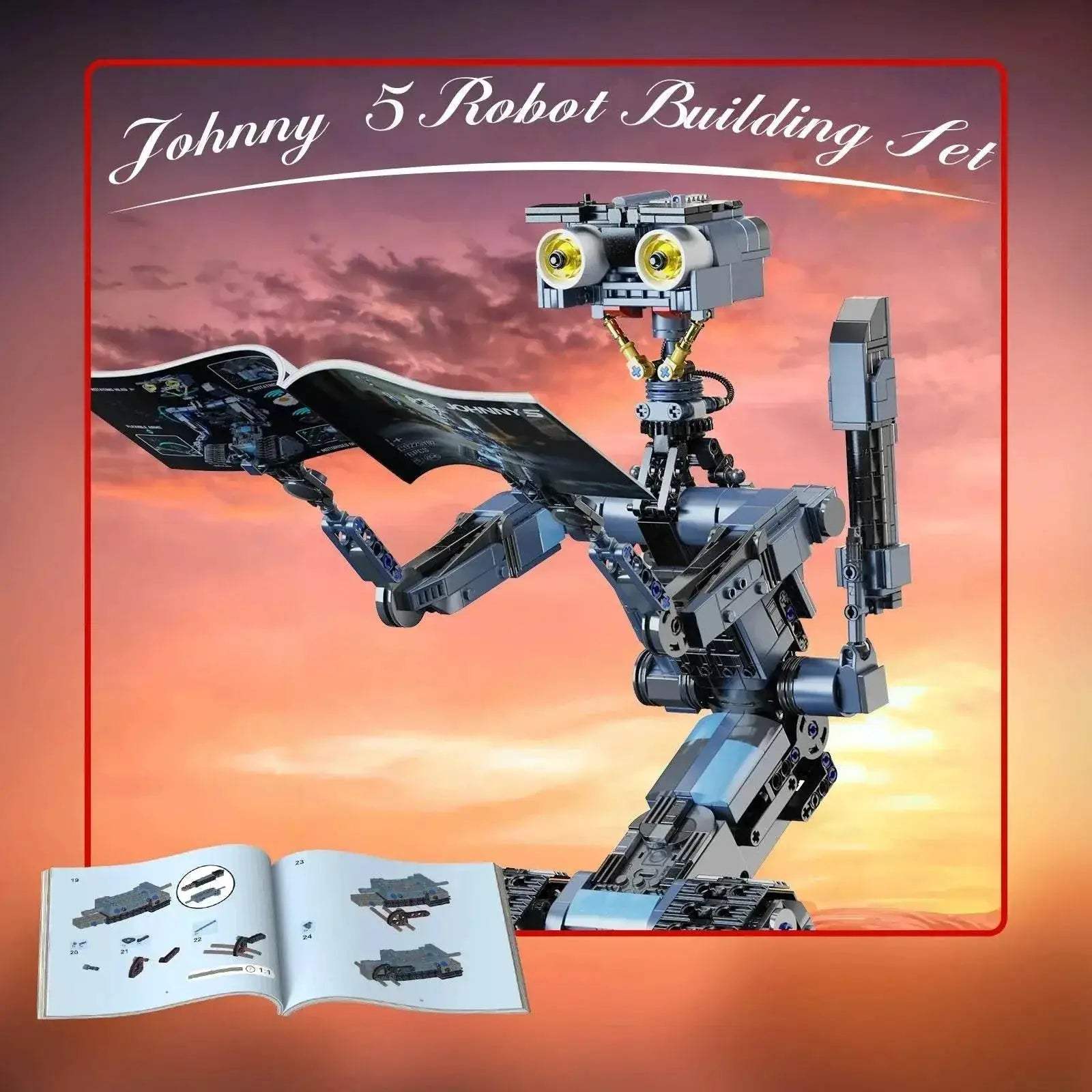 Premium Robot Building Blocks Five Models for Young Kids - ToylandEU