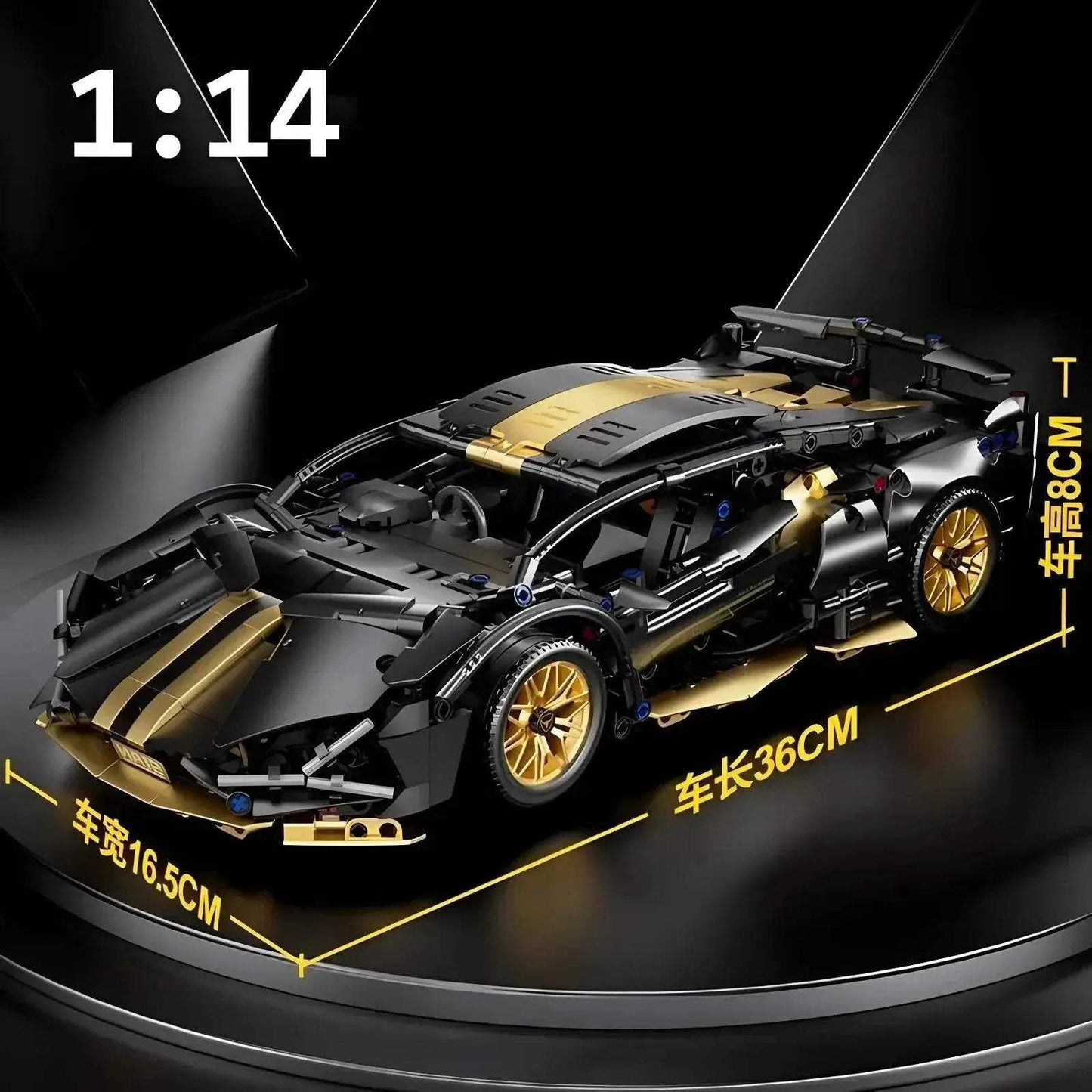 Premium Technical Racing Car Model Building Blocks with Detailed Design for Adults and Kids Gift - ToylandEU