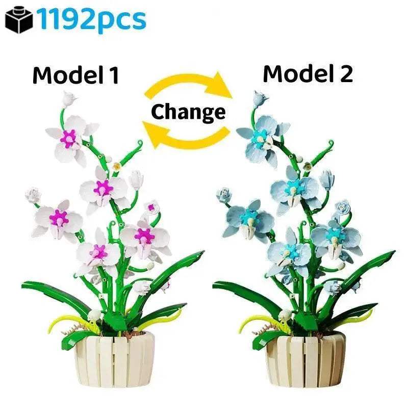  Deluxe Building Blocks Bouquet 1192 Pieces Toyland EU -  ToylandEU™