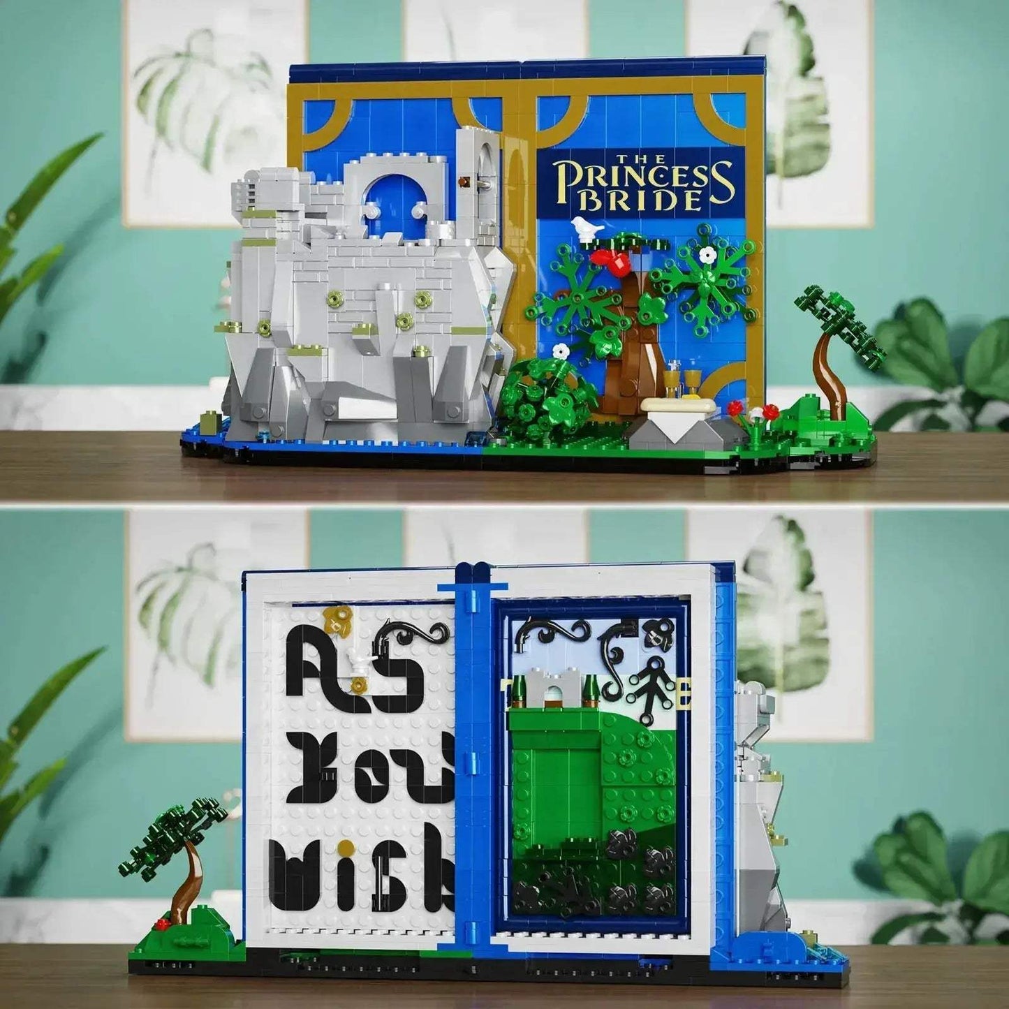 Princess Story Book Building Blocks Set Lego Compatible 3D Diorama - ToylandEU