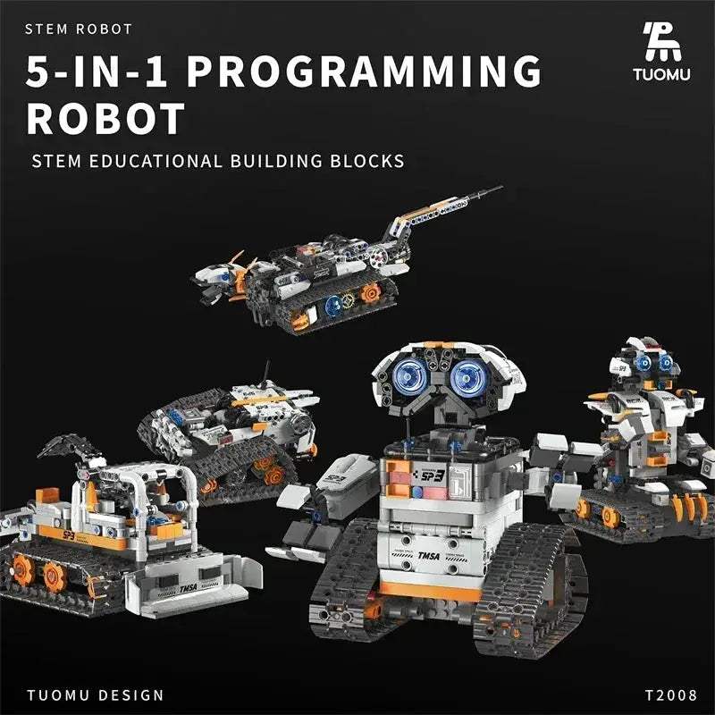 Programmable Robot Arm Building Blocks With Remote Control - ToylandEU