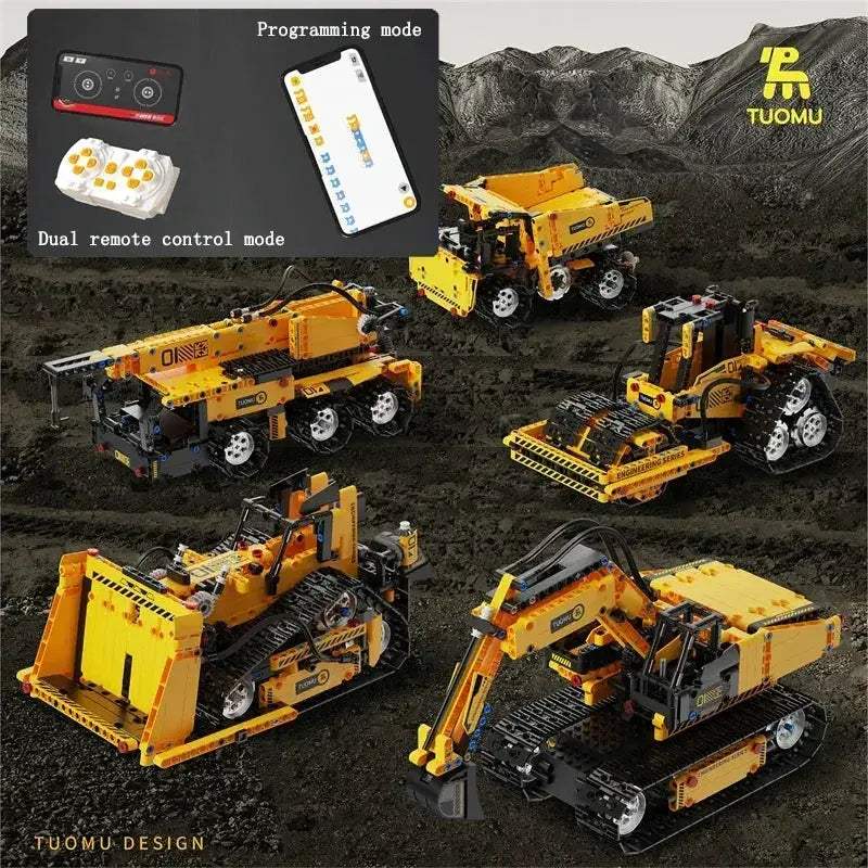 Programmable Robot Arm Building Blocks With Remote Control - ToylandEU