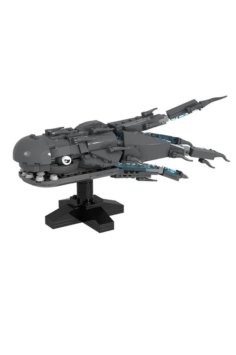 MOC Purrgil Model Building Blocks Space Whale Puzzle Building Bricks MOC - ToylandEU