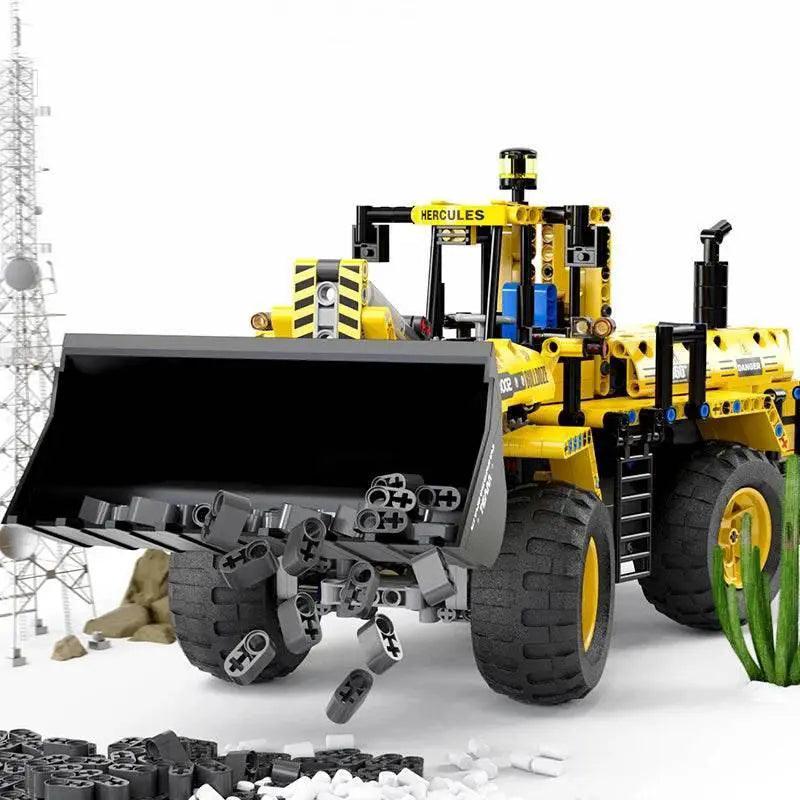  MOC RC Engineering Vehicle Building Blocks Bulldozer Kids Gift -  ToylandEU™