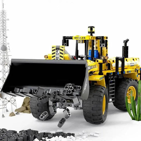  MOC RC Engineering Vehicle Building Blocks Bulldozer Kids Gift -  ToylandEU™