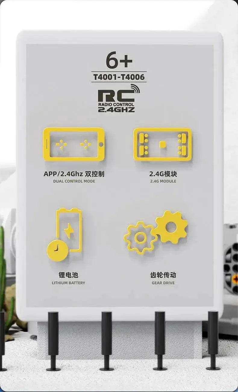  MOC RC Engineering Vehicle Building Blocks Bulldozer Kids Gift -  ToylandEU™