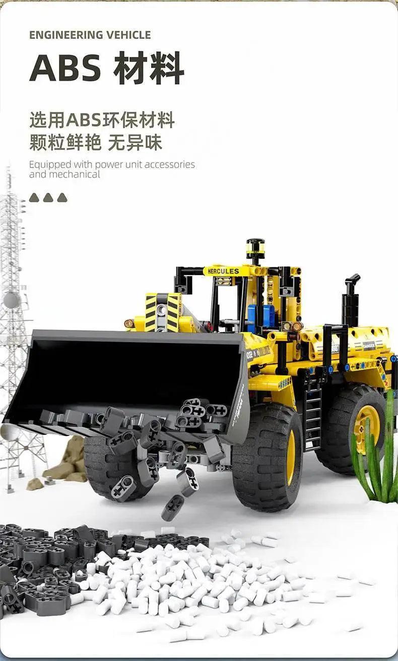  MOC RC Engineering Vehicle Building Blocks Bulldozer Kids Gift -  ToylandEU™