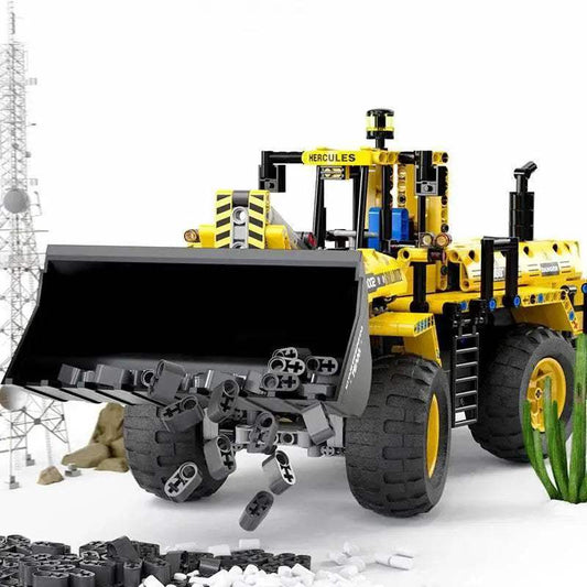  MOC RC Engineering Vehicle Building Blocks Bulldozer Kids Gift -  ToylandEU™