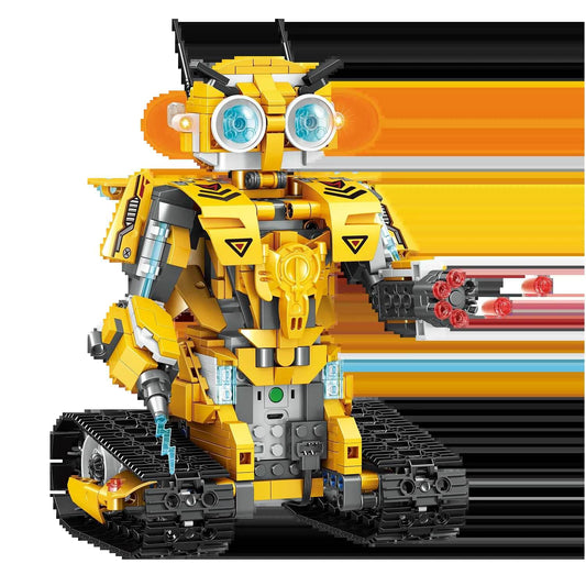 MOC RC Interactive Remote Control Building Block Robot for Kids - 514 pcs Building Bricks MOC - ToylandEU