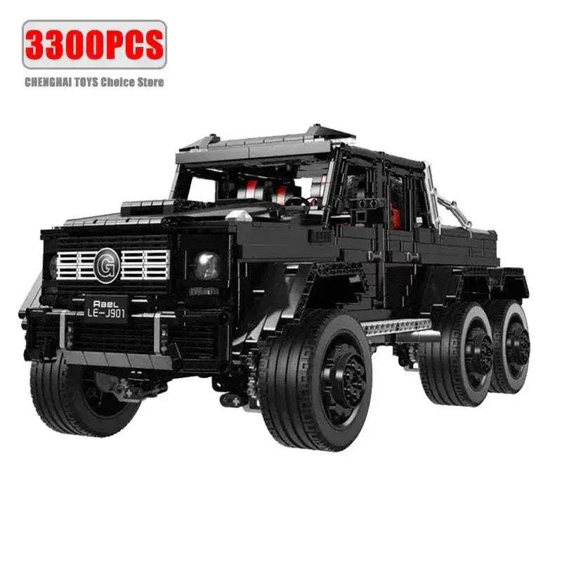 RC Off Road Car Building Blocks Set With Remote Control - ToylandEU