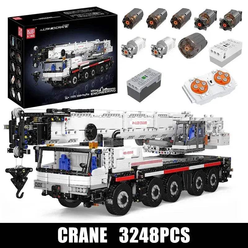  MOC RC Remote Control Crane Building Blocks For Adults -  ToylandEU™