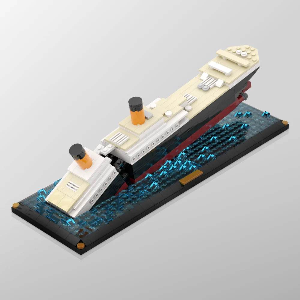 MOC - RMS Mini Titanic Building Blocks Puzzle for Kids - ToylandEU