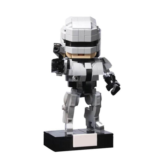 MOC ROBOCOP Model Building Blocks Military Robot Movie Doll Building Bricks MOC - ToylandEU