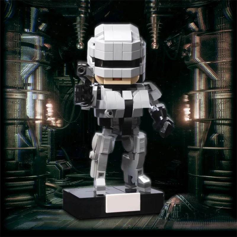 MOC ROBOCOP Model Building Blocks Military Robot Movie Doll Building Bricks MOC - ToylandEU