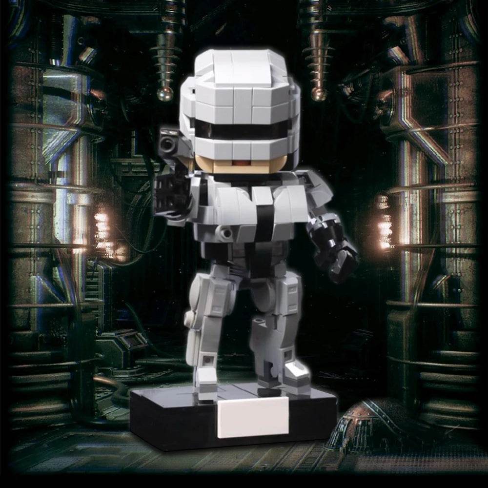 MOC ROBOCOP Model Building Blocks Military Robot Movie Doll Building Bricks MOC - ToylandEU