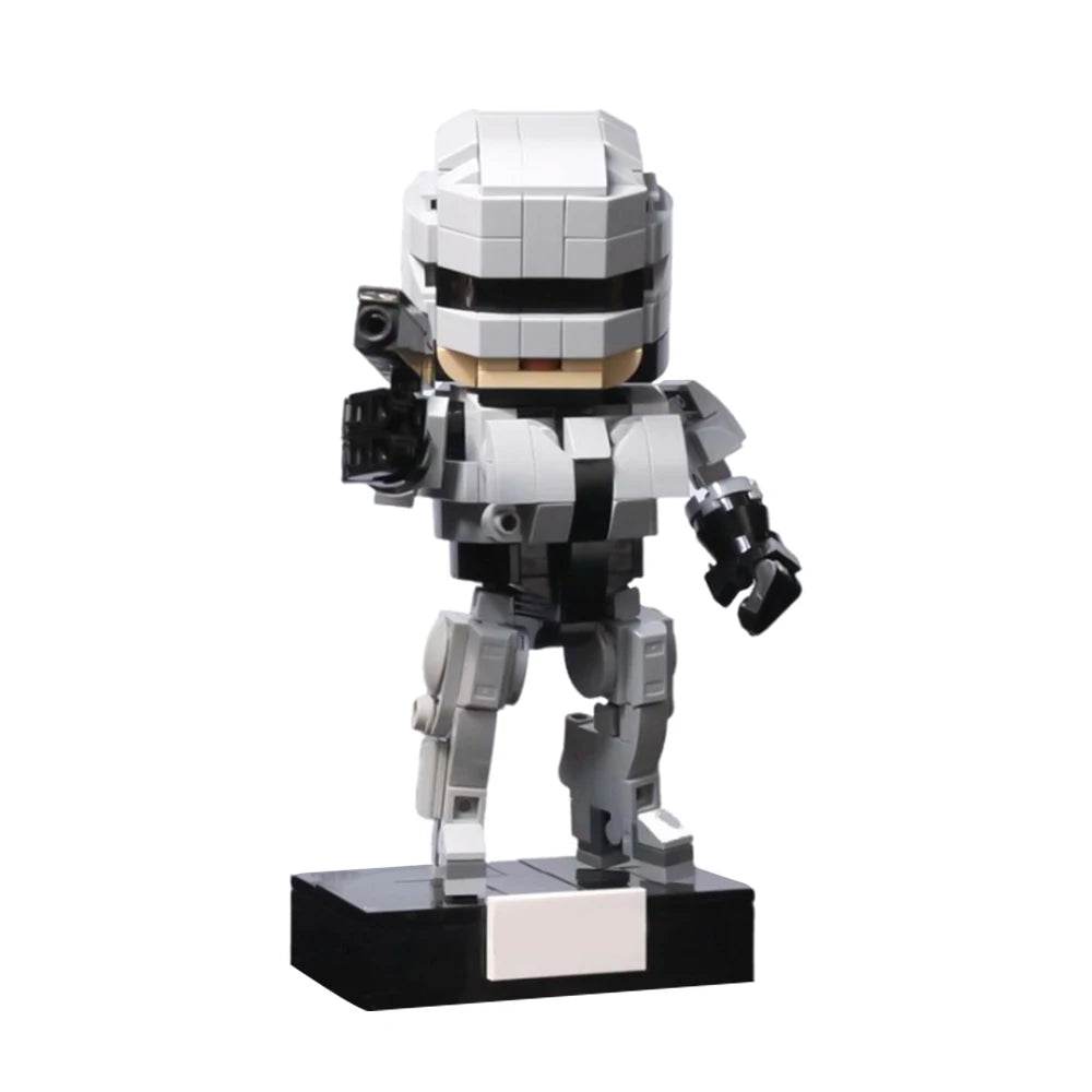 MOC ROBOCOP Model Building Blocks Military Robot Movie Doll Building Bricks MOC - ToylandEU
