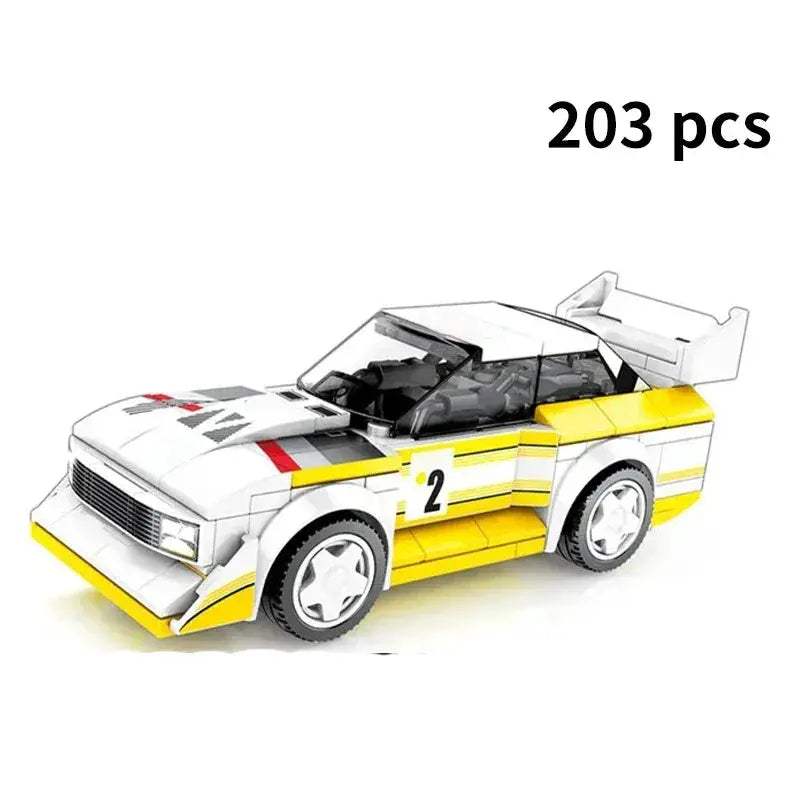 MOC Racing Car Lego Compatible Building Blocks Set For Kids - ToylandEU