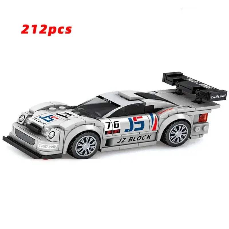 MOC Racing Car Lego Compatible Building Blocks Set For Kids - ToylandEU