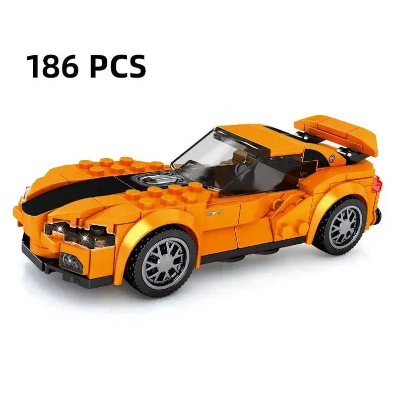 MOC Racing Car Lego Compatible Building Blocks Set For Kids - ToylandEU
