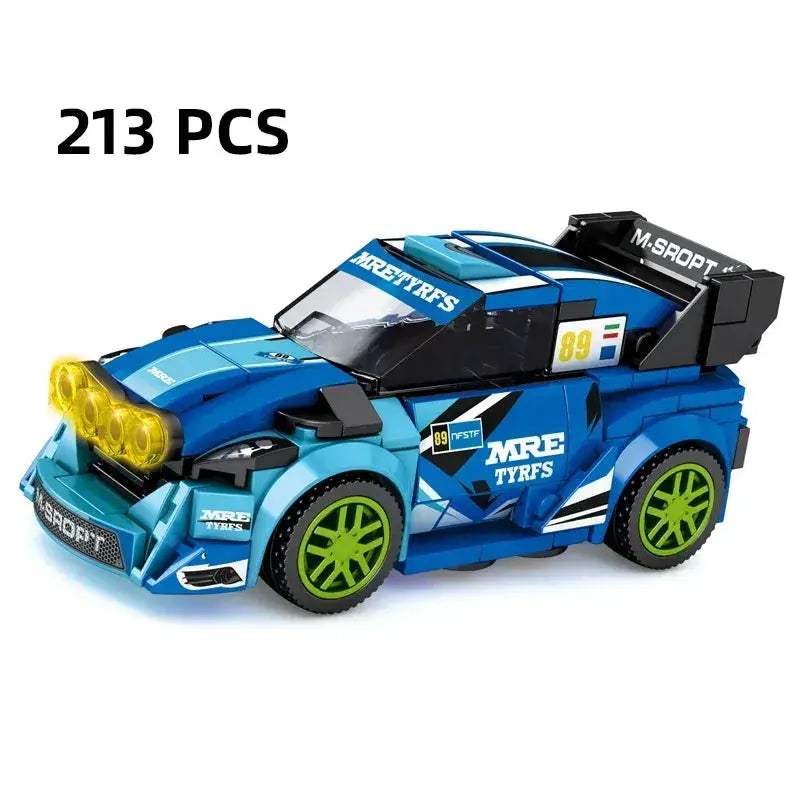 MOC Racing Car Lego Compatible Building Blocks Set For Kids - ToylandEU