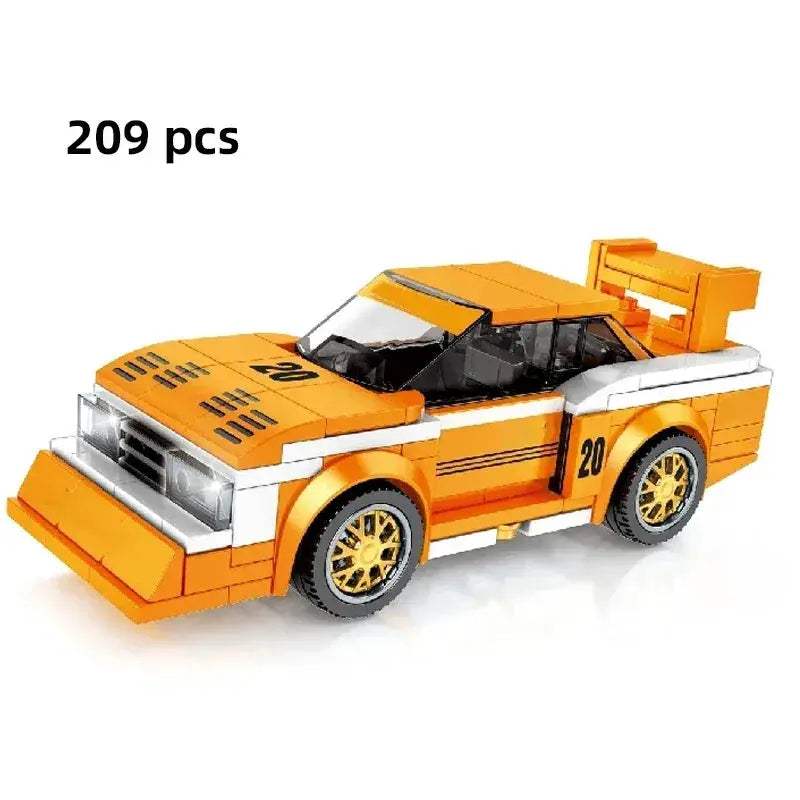 MOC Racing Car Lego Compatible Building Blocks Set For Kids - ToylandEU