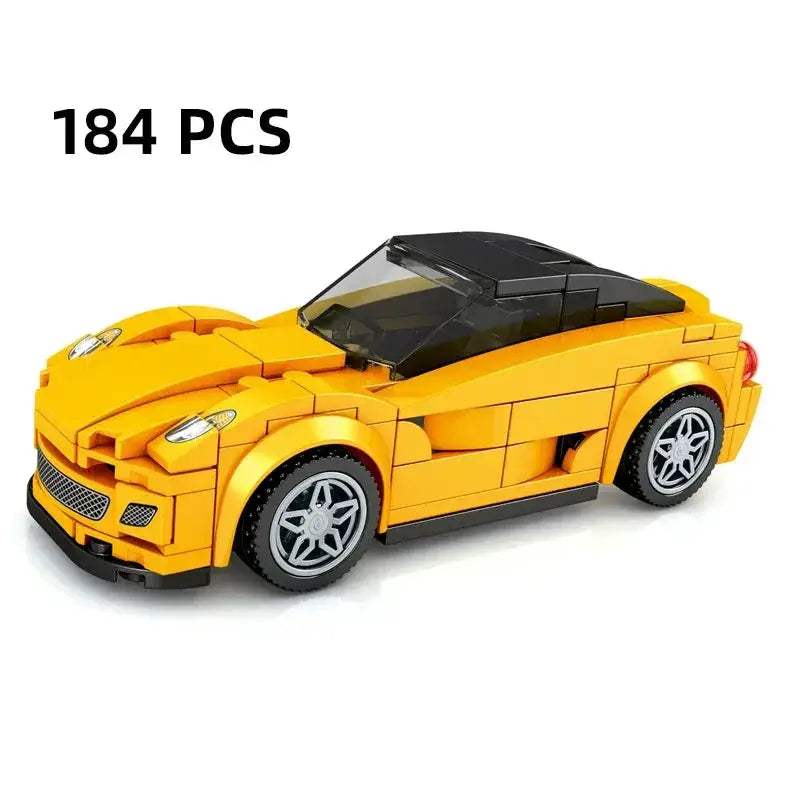 MOC Racing Car Lego Compatible Building Blocks Set For Kids - ToylandEU