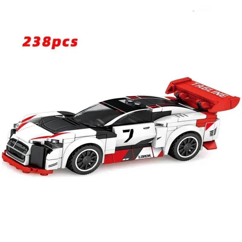 MOC Racing Car Lego Compatible Building Blocks Set For Kids - ToylandEU
