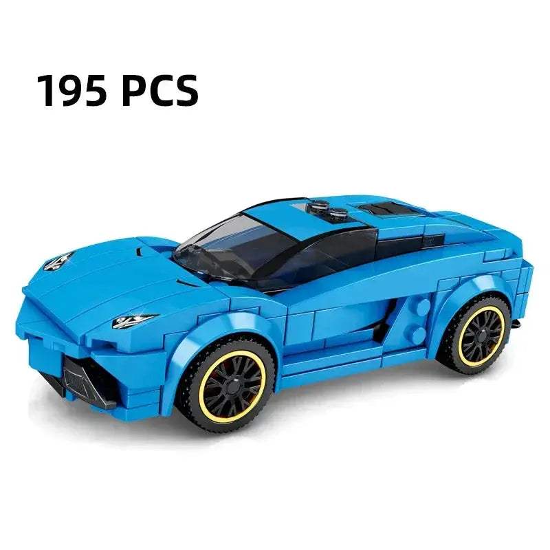 MOC Racing Car Lego Compatible Building Blocks Set For Kids - ToylandEU