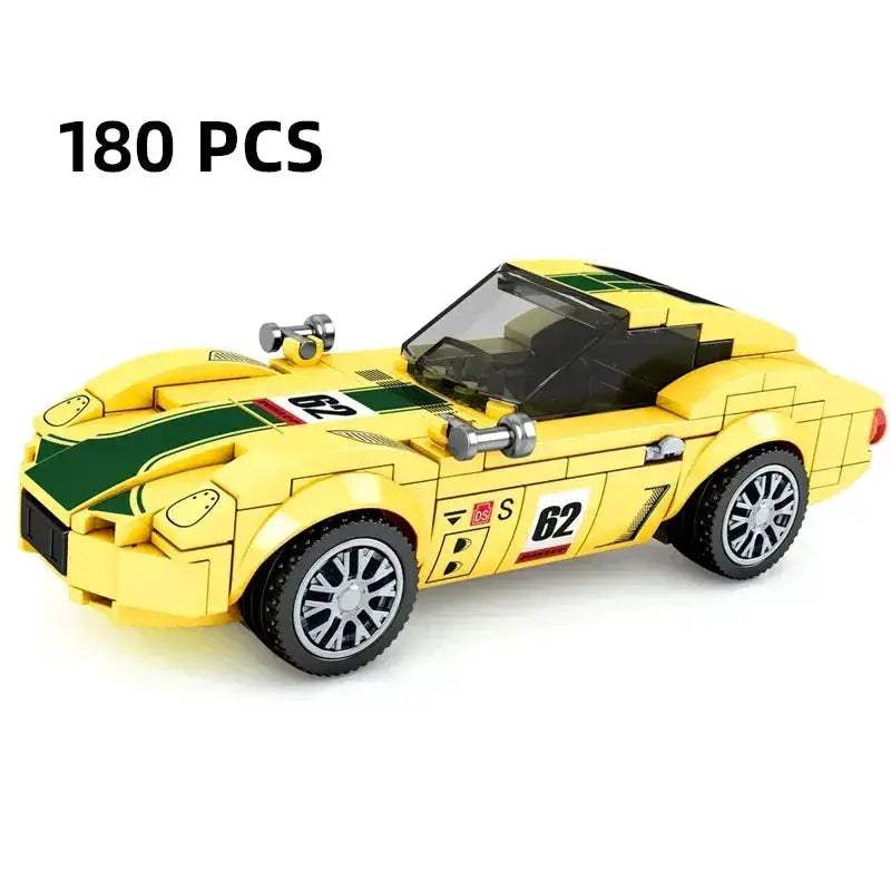 MOC Racing Car Lego Compatible Building Blocks Set For Kids - ToylandEU