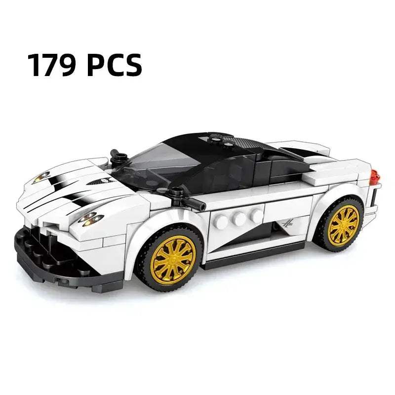MOC Racing Car Lego Compatible Building Blocks Set For Kids - ToylandEU