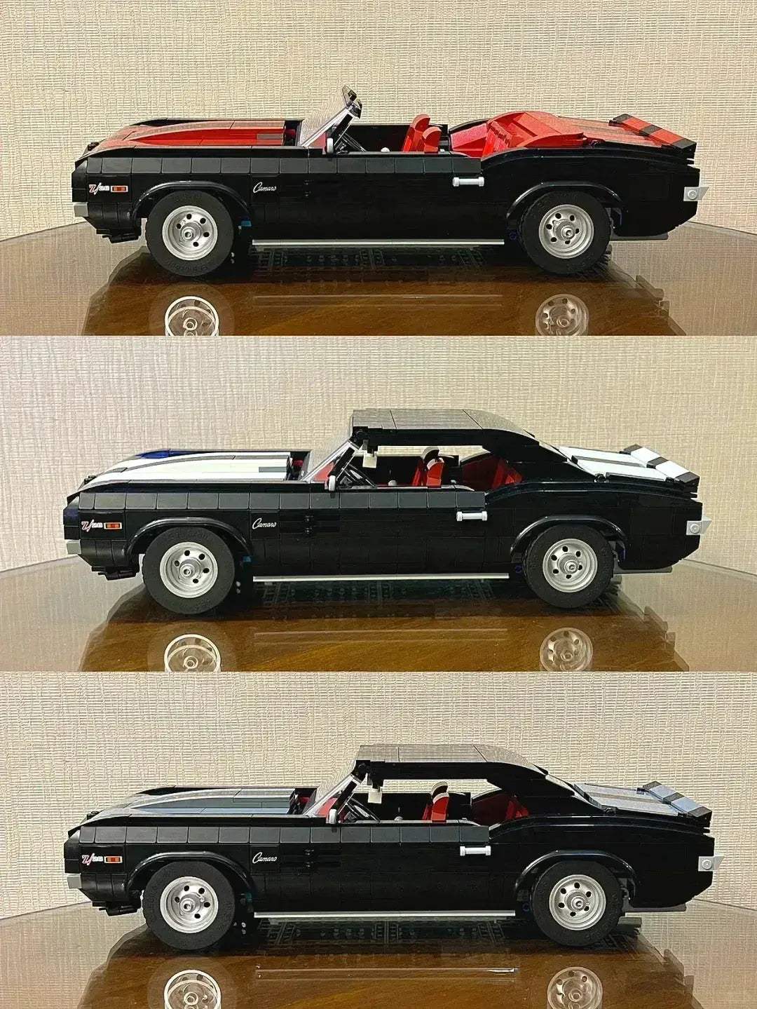 Retro Muscle Car Building Blocks Set For Kids Gift - ToylandEU