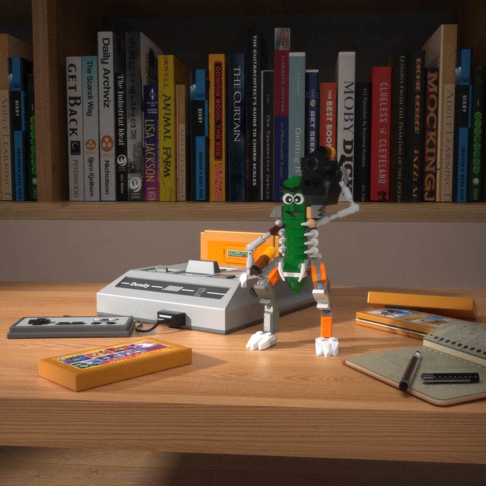 MOC Ricked Ship Figure Butter Robot Spaceship Building Block Set Building Bricks MOC - ToylandEU