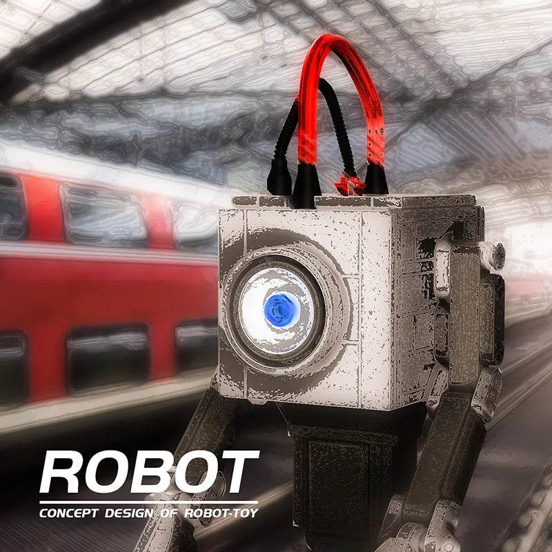 MOC Ricked Ship Figure Butter Robot Spaceship Building Block Set Building Bricks MOC - ToylandEU