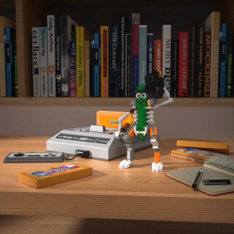 MOC Ricked Ship Figure Butter Robot Spaceship Building Block Set Building Bricks MOC - ToylandEU