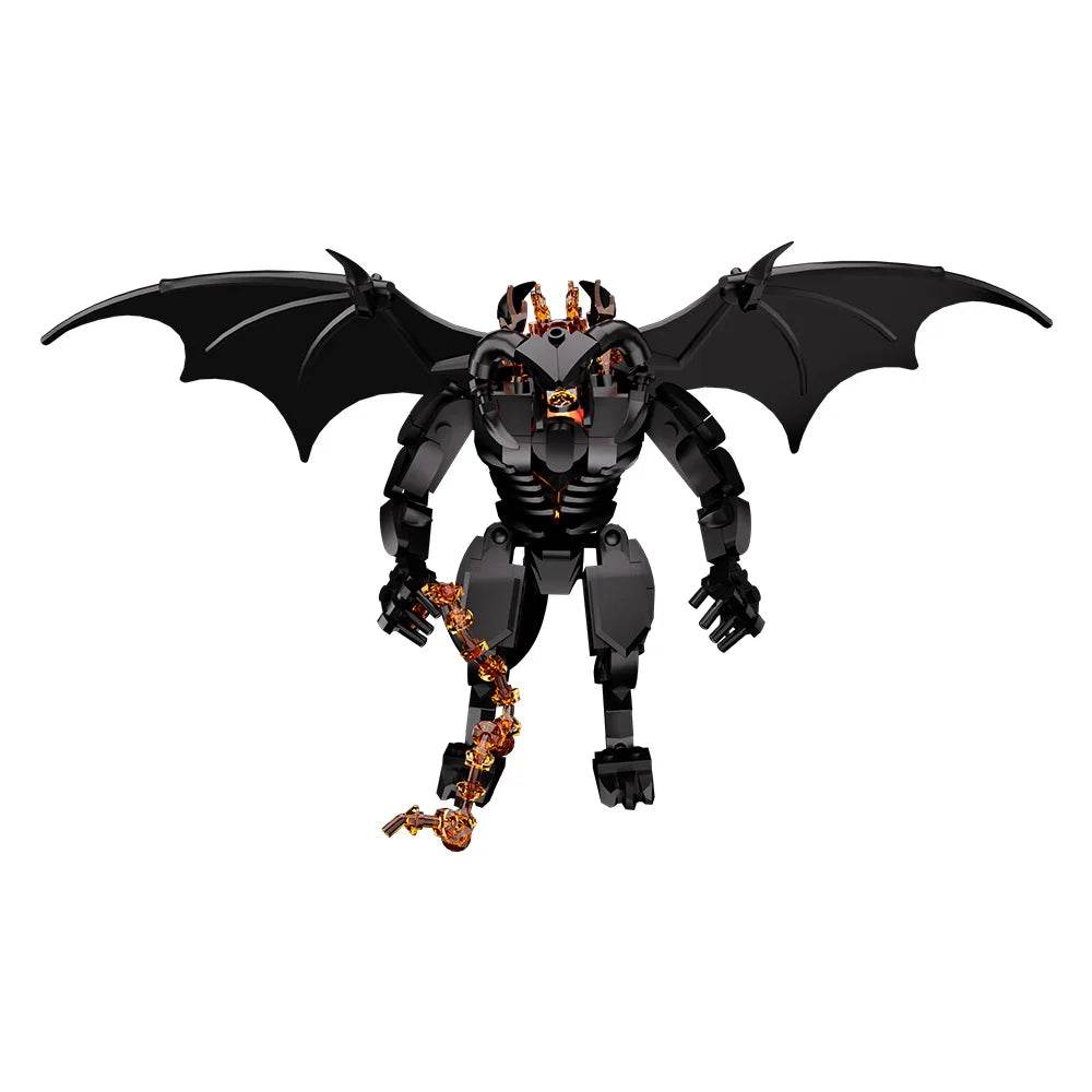MOC Rings Movie Figure Balrog Model Building Blocks DIY Building Bricks MOC - ToylandEU