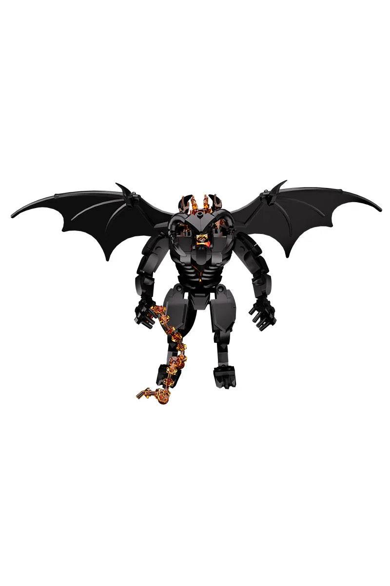 MOC Rings Movie Figure Balrog Model Building Blocks DIY Building Bricks MOC - ToylandEU
