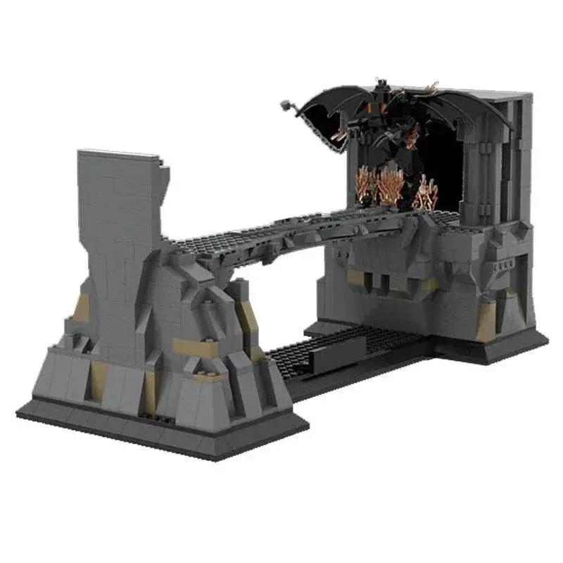  MOC Rings Movie Series Khazad-Dum Bridge Building Block Set Building Bricks MOC -  ToylandEU™