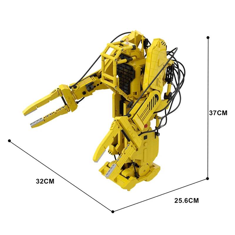 MOC Ripleys Powerloader from Aliens 2 DIY Building Blocks Building Bricks MOC - ToylandEU
