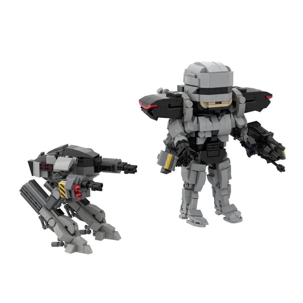 MOC RoboCop Series Collection Building Blocks Classic Model Set - ToylandEU