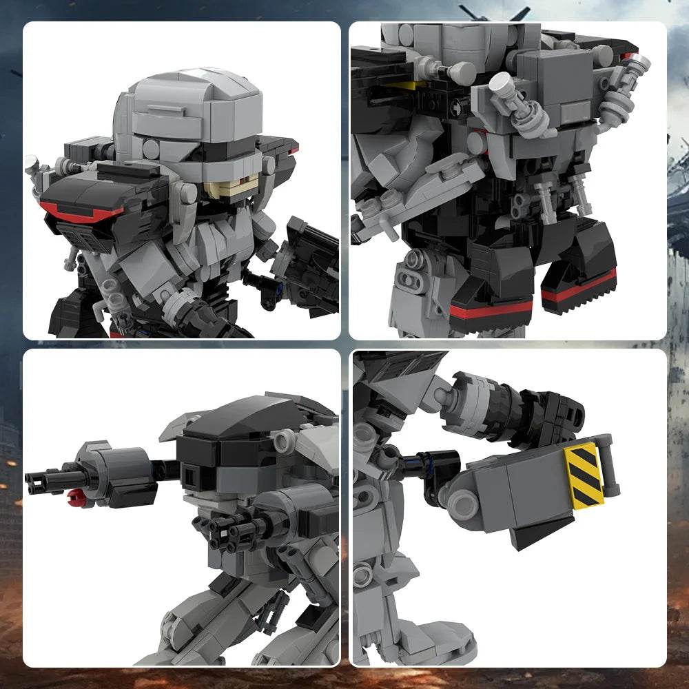MOC RoboCop Series Collection Building Blocks Classic Model Set - ToylandEU