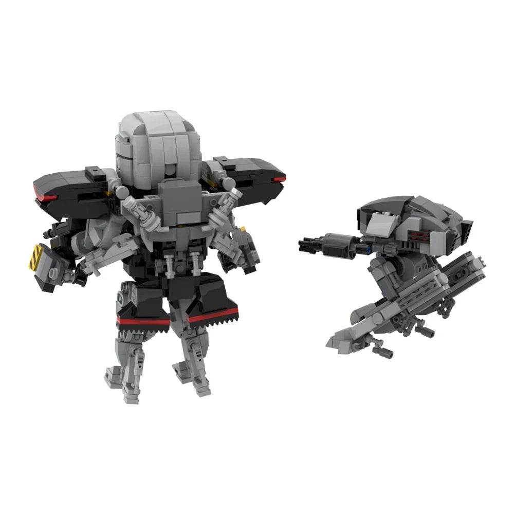 MOC RoboCop Series Collection Building Blocks Classic Model Set - ToylandEU