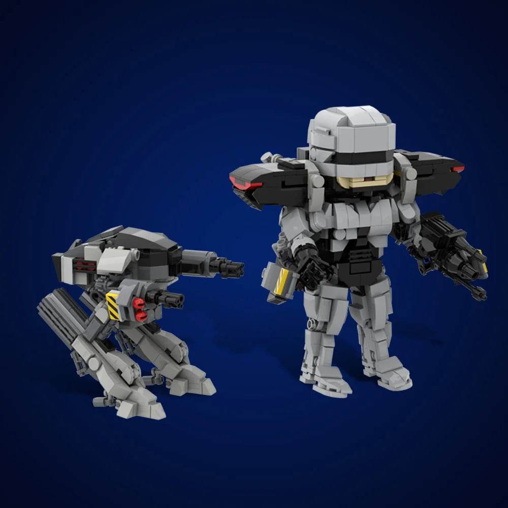MOC RoboCop Series Collection Building Blocks Classic Model Set - ToylandEU