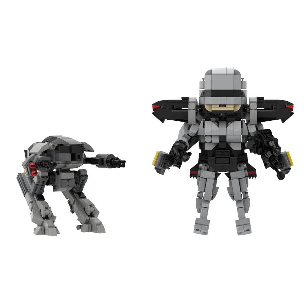 MOC RoboCop Series Collection Building Blocks Classic Model Set - ToylandEU