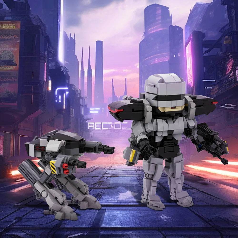MOC RoboCop Series Collection Building Blocks Classic Model Set - ToylandEU