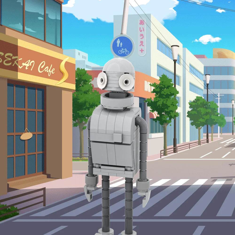 MOC Robot Dreams Model Building Block DIY Creative Puzzle Building Bricks MOC - ToylandEU