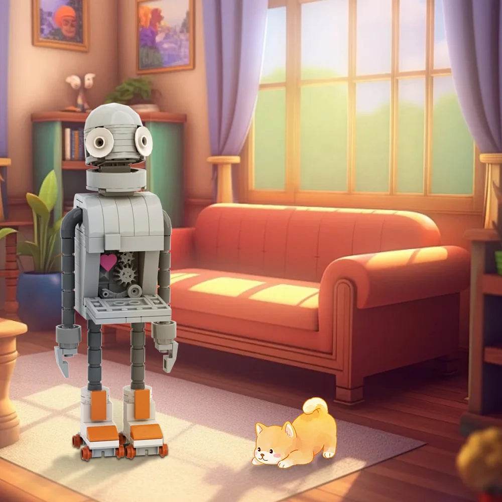 MOC Robot Dreams Model Building Block DIY Creative Puzzle Building Bricks MOC - ToylandEU