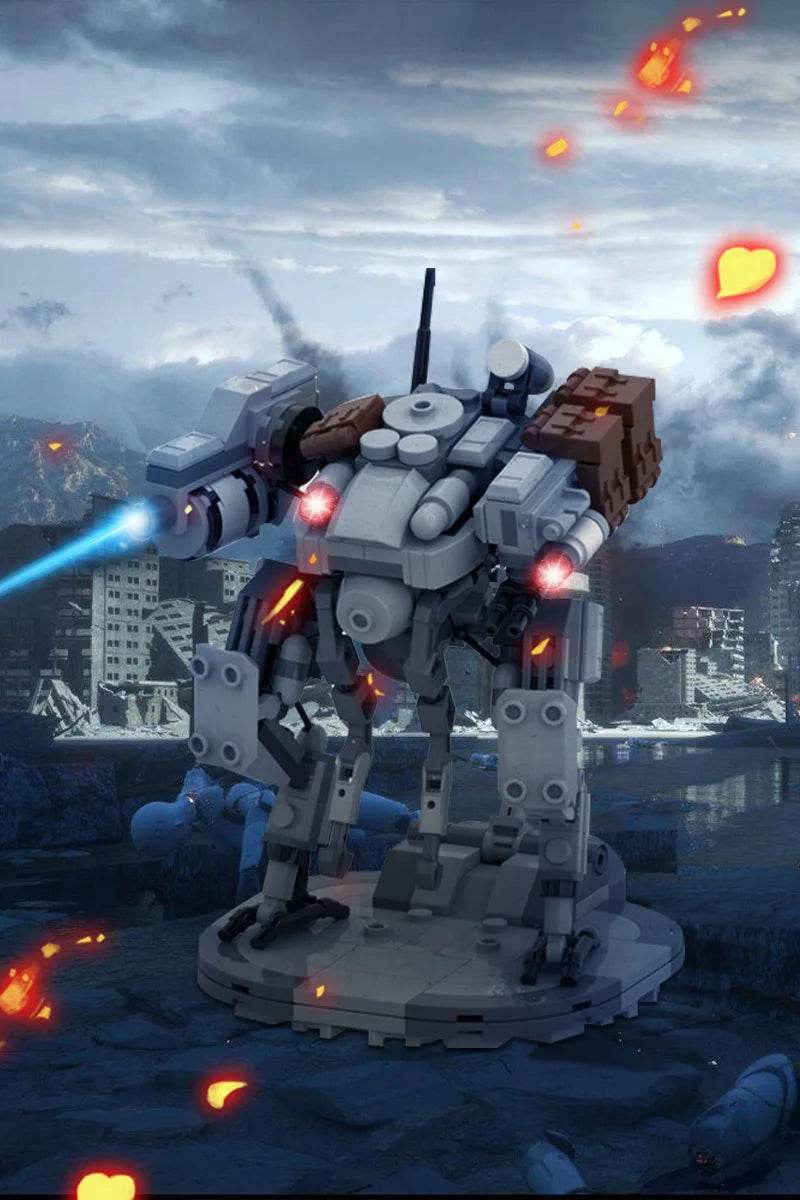 MOC Robot M2A4B Strider V2 Model Building Blocks Tank Building Bricks MOC - ToylandEU