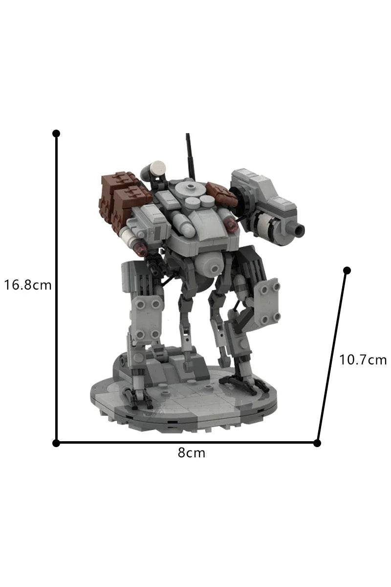 MOC Robot M2A4B Strider V2 Model Building Blocks Tank Building Bricks MOC - ToylandEU