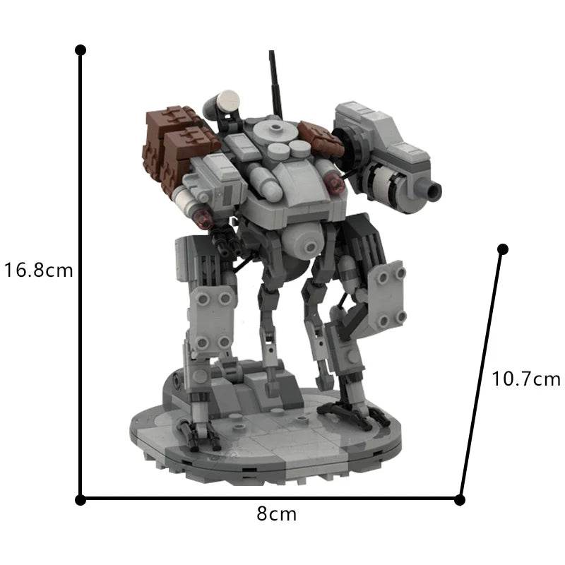 MOC Robot M2A4B Strider V2 Model Building Blocks Tank Building Bricks MOC - ToylandEU