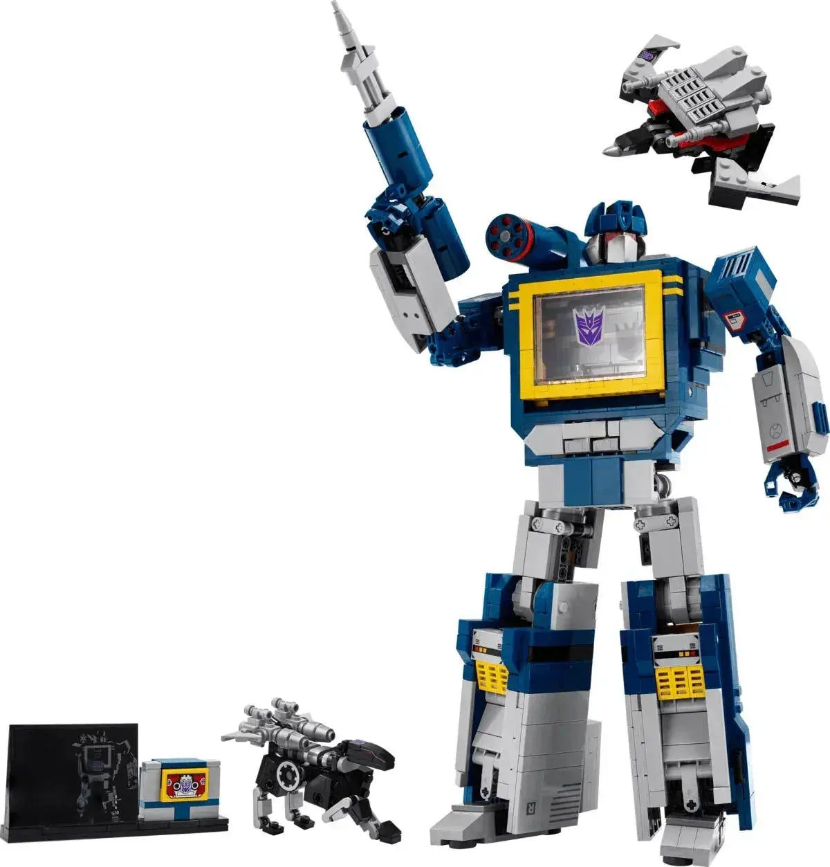 Robot Soundwave Building Blocks Set For Kids Educational Gift - ToylandEU